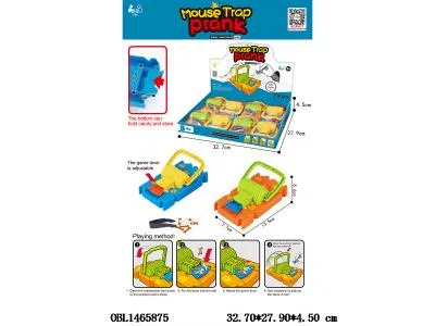 整蛊老鼠夹 2色混装 8只装1展示盒_OBL1465875