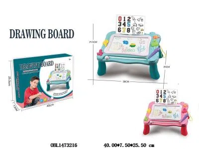 益智磁性写字板  2色混装_OBL1473216