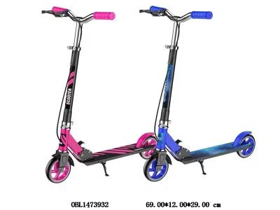 大轮滑板车带手刹  牛皮纸盒  2款混装_OBL1473932