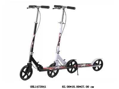 大轮滑板车带手刹  牛皮纸盒  2款混装_OBL1473941