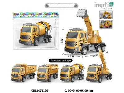 惯性工程车 5款混装_OBL1474196