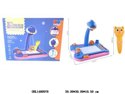 绘画写字板套装 可投影 3*AA不包电 配3D打印笔套装 机身3.7V包电 笔3色可选_OBL1480978