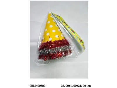 12只庄20cm小圆点图案雷丝花边帽

_OBL1490589