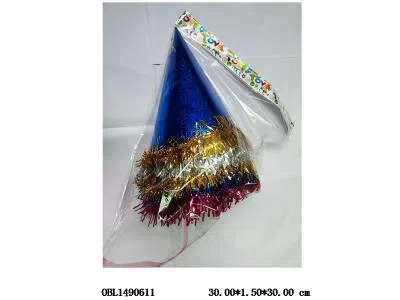 12只庄24cm雷射纸雷丝花边帽
_OBL1490611