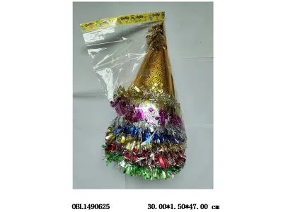 12只庄34cm雷射纸雷丝大花边生日帽
_OBL1490625