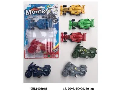 2只庄回力摩托车/方程车   3款混装_OBL1495045