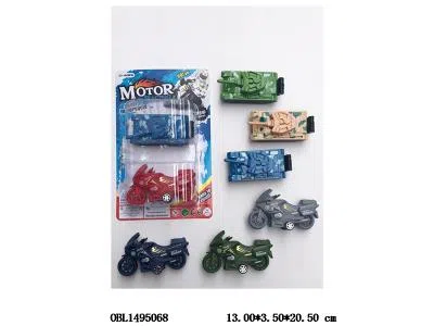 2只庄回力摩托车/坦克   3款混装_OBL1495068