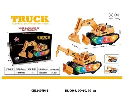 电动万向工程车带灯光音乐   3*AA无包电  2款混装_OBL1497944