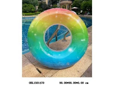 彩虹游泳圈 出货无充气_OBL1501470