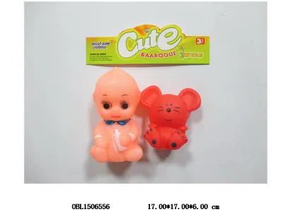 2只庄搪塑动物/公仔带BB哨_OBL1506556