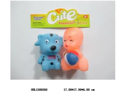 2只庄搪塑动物/公仔带BB哨_OBL1506560