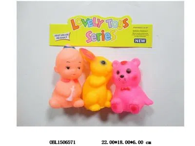 3只庄搪塑动物/公仔带BB哨_OBL1506571