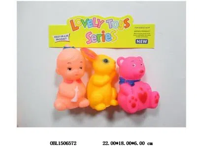3只庄搪塑动物/公仔带BB哨_OBL1506572