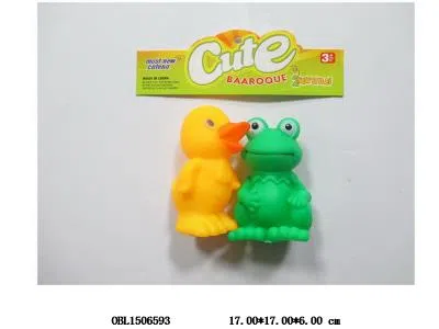 2只庄搪塑动物带BB哨_OBL1506593