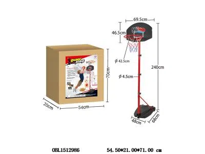 篮球架套装   球出货无充气_OBL1512986