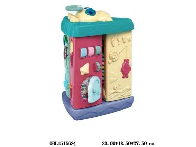 多功能小牛三角体带灯光音乐 3*AA不包电（清新版）
_OBL1515624