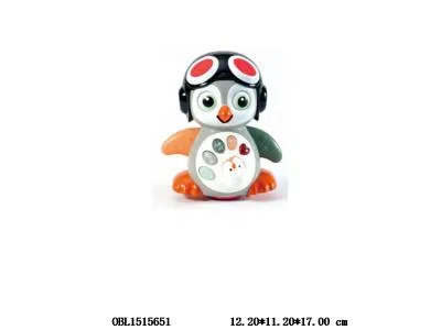 电动万向摇摆企鹅带灯光音乐
 3*AA不包电_OBL1515651