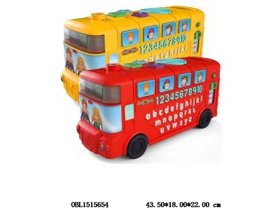 电动奇趣字母大巴
带灯光音乐语音
 3*AA不包电_OBL1515654