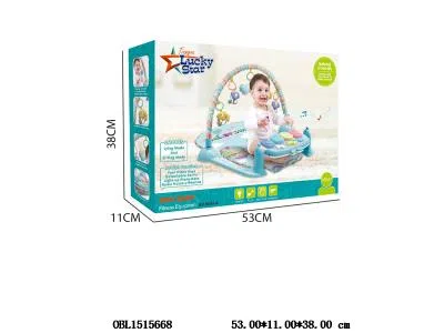 顽皮小狗健身琴

带灯光音乐配摇铃/挂件 
 3*AA不包电_OBL1515668