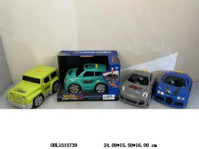 电动工程车带灯光音乐 3*AA包电 4款混装_OBL1515739