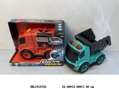 电动工程车带灯光音乐 3*AA包电 2款混装_OBL1515745