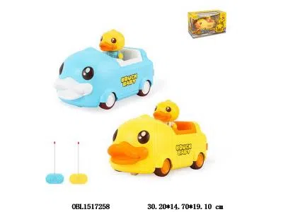 遥控车 车3*AA不包电    遥控器2*AA不包电 2色混装 小黄鸭 正版授权_OBL1517258