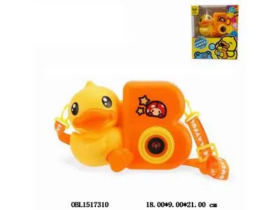 电动泡泡机  3*AAA不包电 小黄鸭 正版授权_OBL1517310