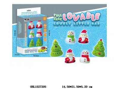 6只庄趣味回力卡通圣诞系列_OBL1527205