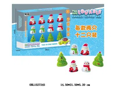 12只庄趣味回力卡通圣诞系列  6款混装_OBL1527245