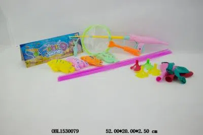 磁性钓鱼套装  4只手杆气球_OBL1530079