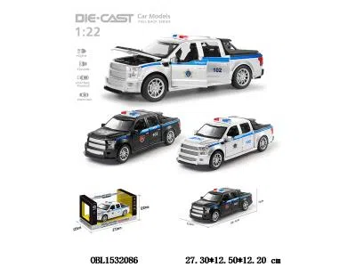 俄文版1:22六开门回力警车带灯光音乐 3*AG13包电_OBL1532086