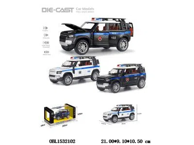 俄文版1:22六开门回力警车带灯光音乐 3*AG13包电_OBL1532102