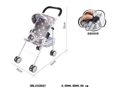 婴儿铁制推车 PP卡头袋_OBL1533047