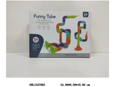 益智积木管道萨克斯 24PCS_OBL1537882