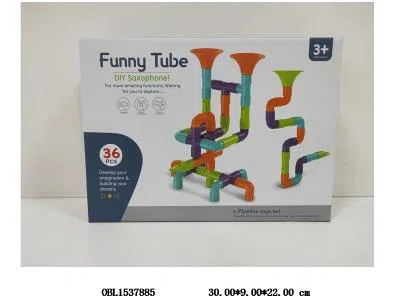 益智积木管道萨克斯 36PCS_OBL1537885