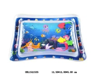 儿童益智充气美人鱼款拍水垫_OBL1541535