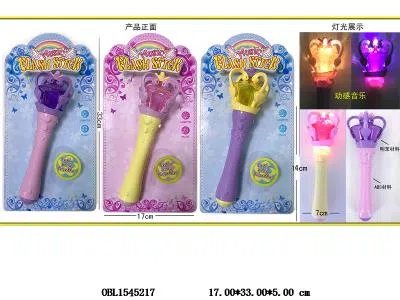 闪光棒带灯光音乐  2*AA电池 不包电  3色混装_OBL1545217