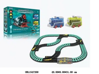 电动夜光轨道车套装带灯光声音 2*AA无包电_OBL1547200