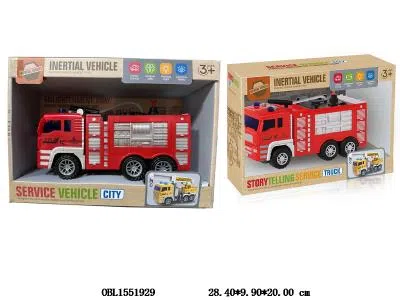 惯性喷水水枪车带灯光音乐 3*AG13包电_OBL1551929