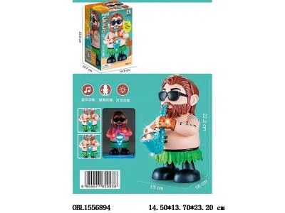 电动跳舞萨克斯手带灯光音乐  3*AA无包电_OBL1556894