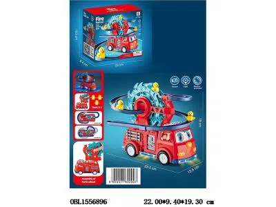 电动万向轨道车带灯光音乐  3*AA无包电_OBL1556896