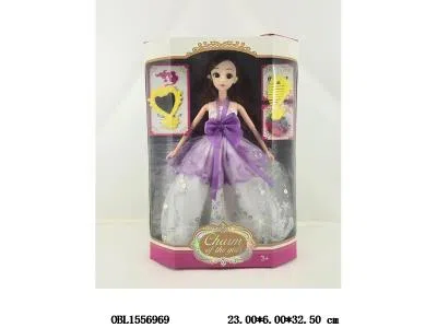 11寸实身活动关节芭芘套装 主体衣服1款1色_OBL1556969