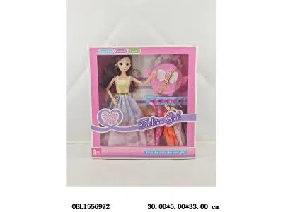 11寸实身活动关节芭芘套装 主体衣服1款1色_OBL1556972