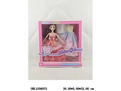 11寸实身活动关节芭芘套装 主体衣服1款1色_OBL1556975