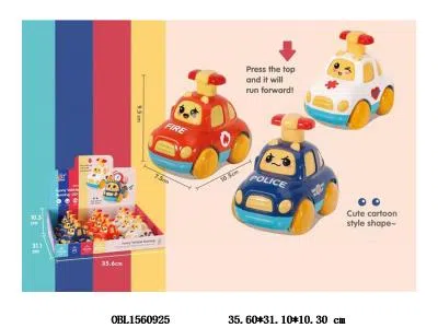 按压警车 9只装1展示盒 3款混装_OBL1560925