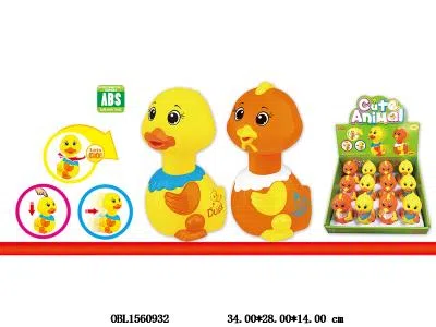 按压动物 12只装1展示盒 2款混装_OBL1560932