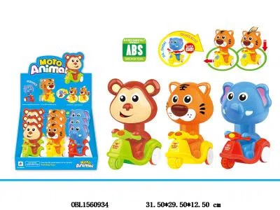 按压动物 9只装1展示盒 3款混装_OBL1560934