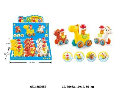 按压动物 9只装1展示盒 3款混装_OBL1560952