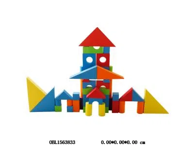 益智EVA积木 4CM彩色中号_OBL1563833
