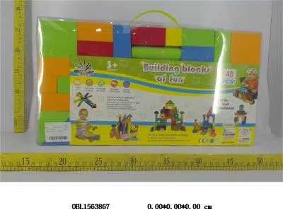 益智EVA积木 3.5CM彩色 48PCS_OBL1563867